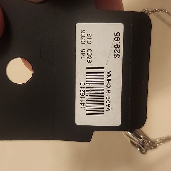 The Limited silvertone two chained necklace NWT - Picture 5 of 5